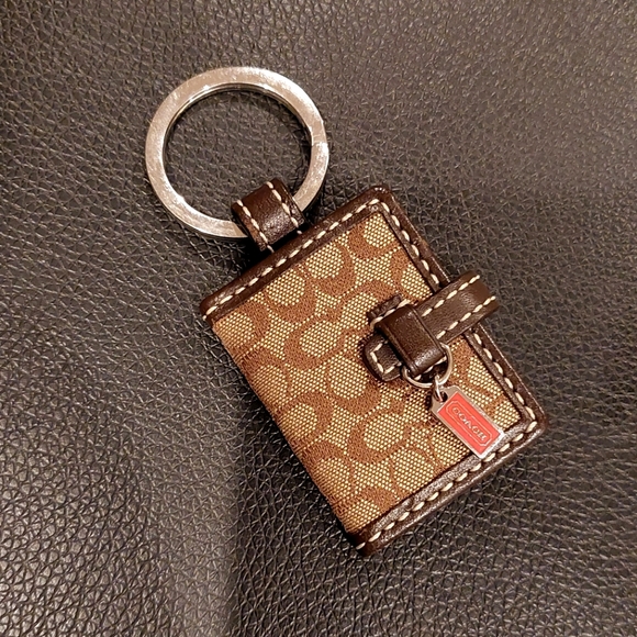 Coach Accessories Coach Signature C Jacquard Fabric Picture Frame